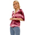 Pink  Waves Flow Series 5 Lightweight Drawstring Hooded Top View2