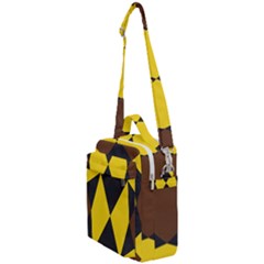 Abstract Pattern Geometric Backgrounds   Crossbody Day Bag by Eskimos