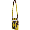 Abstract pattern geometric backgrounds   Multi Function Travel Bag View2