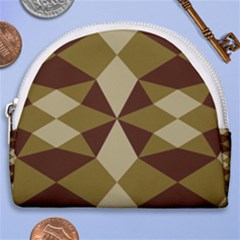 Abstract Pattern Geometric Backgrounds   Horseshoe Style Canvas Pouch by Eskimos