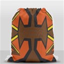 Abstract pattern geometric backgrounds   Drawstring Bag (Small) View1
