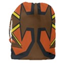 Abstract pattern geometric backgrounds   Drawstring Pouch (3XL) View2