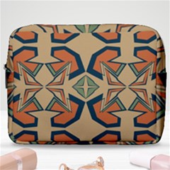 Abstract Pattern Geometric Backgrounds   Make Up Pouch (large) by Eskimos