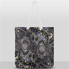 The Pollinator Full Print Rope Handle Tote (large) by MRNStudios