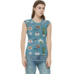 Fashionable Office Supplies Women s Raglan Cap Sleeve Tee by SychEva