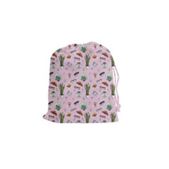 Office Time Drawstring Pouch (small) by SychEva