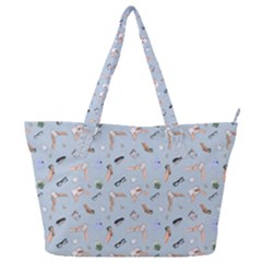 Office Full Print Shoulder Bag by SychEva