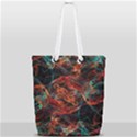 Fractal Full Print Rope Handle Tote (Small) View2