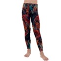 Fractal Kids  Lightweight Velour Leggings View1