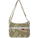 Abstract pattern geometric backgrounds   Zip Up Shoulder Bag View3