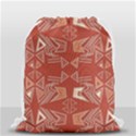 Abstract pattern geometric backgrounds   Drawstring Bag (Small) View1
