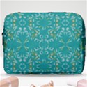 Abstract pattern geometric backgrounds   Make Up Pouch (Large) View1