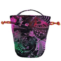 Doppler Ultrasound Drawstring Bucket Bag by MRNStudios
