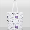 Computer Work Full Print Rope Handle Tote (Small) View1