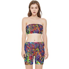 New-282 New-282 New-282 New-282 Stretch Shorts And Tube Top Set by ArtworkByPatrick
