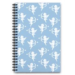 Cupid Pattern 5 5  X 8 5  Notebook by Valentinaart