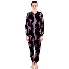Cupid Pattern Onepiece Jumpsuit (ladies) by Valentinaart