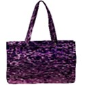 Purple  waves abstract series no2 Canvas Work Bag View1