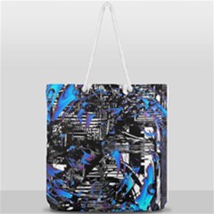 Spin Cycle Full Print Rope Handle Tote (large) by MRNStudios
