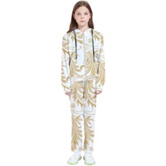 Flowers Shading Pattern Kids  Tracksuit by fashionpod