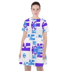 Abstract Pattern Geometric Backgrounds   Sailor Dress by Eskimos