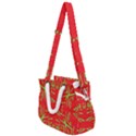 Abstract pattern geometric backgrounds   Rope Handles Shoulder Strap Bag View1