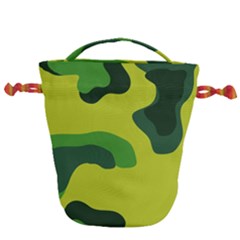 Abstract Pattern Geometric Backgrounds   Drawstring Bucket Bag by Eskimos