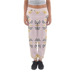 Abstract Pattern Geometric Backgrounds   Women s Jogger Sweatpants by Eskimos