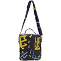 Abstract pattern geometric backgrounds   Crossbody Day Bag View3
