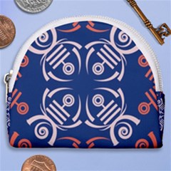 Abstract Pattern Geometric Backgrounds   Horseshoe Style Canvas Pouch by Eskimos