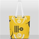 Abstract pattern geometric backgrounds   Full Print Rope Handle Tote (Small) View2
