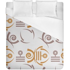 Abstract Pattern Geometric Backgrounds   Duvet Cover (california King Size) by Eskimos