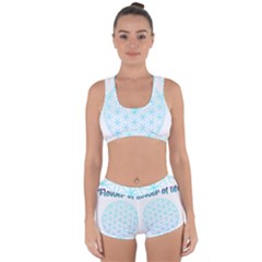 Flower Of Life  Racerback Boyleg Bikini Set by tony4urban