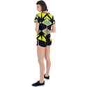 Abstract pattern geometric backgrounds   Open Back Sport Tee View2