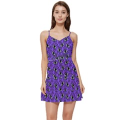 Friggin Bats  Short Frill Dress by NerdySparkleGoth