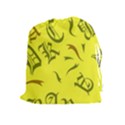 Abstract pattern geometric backgrounds   Drawstring Pouch (XL) View1