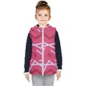 Abstract pattern geometric backgrounds   Kids  Hooded Puffer Vest View1