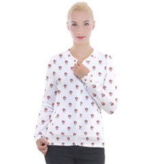 Weird Fantasy Bird Drawing Motif Pattern Casual Zip Up Jacket by dflcprintsclothing