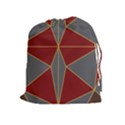 Abstract pattern geometric backgrounds   Drawstring Pouch (XL) View1