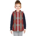Abstract pattern geometric backgrounds   Kids  Hooded Puffer Vest View1