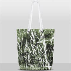 Abstract Light Games 6 Full Print Rope Handle Tote (small) by DimitriosArt