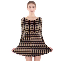 Olimedblk Long Sleeve Velvet Skater Dress by violetheavensky