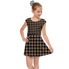 Olimedblk Kids  Cap Sleeve Dress by violetheavensky
