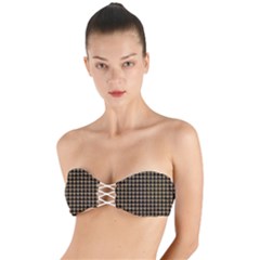 Olimedblk Twist Bandeau Bikini Top by violetheavensky
