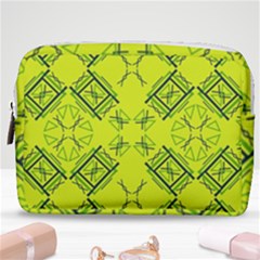 Abstract Pattern Geometric Backgrounds   Make Up Pouch (medium) by Eskimos