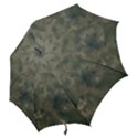 Algae Texture Patttern Hook Handle Umbrellas (Large) View2