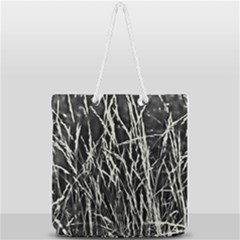 Abstract Light Games 9 Kiran Fa457 Full Print Rope Handle Tote (large) by DimitriosArt