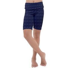Fu Manchu Kids  Lightweight Velour Cropped Yoga Leggings by Sparkle