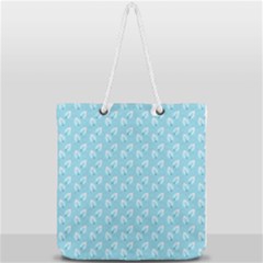 Frozen Forest Full Print Rope Handle Tote (large) by Sparkle