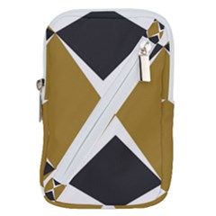 Abstract Pattern Geometric Backgrounds   Belt Pouch Bag (large) by Eskimos